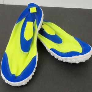 Laguna Water Shoes Fluorescent Yellow & Blue Size 10